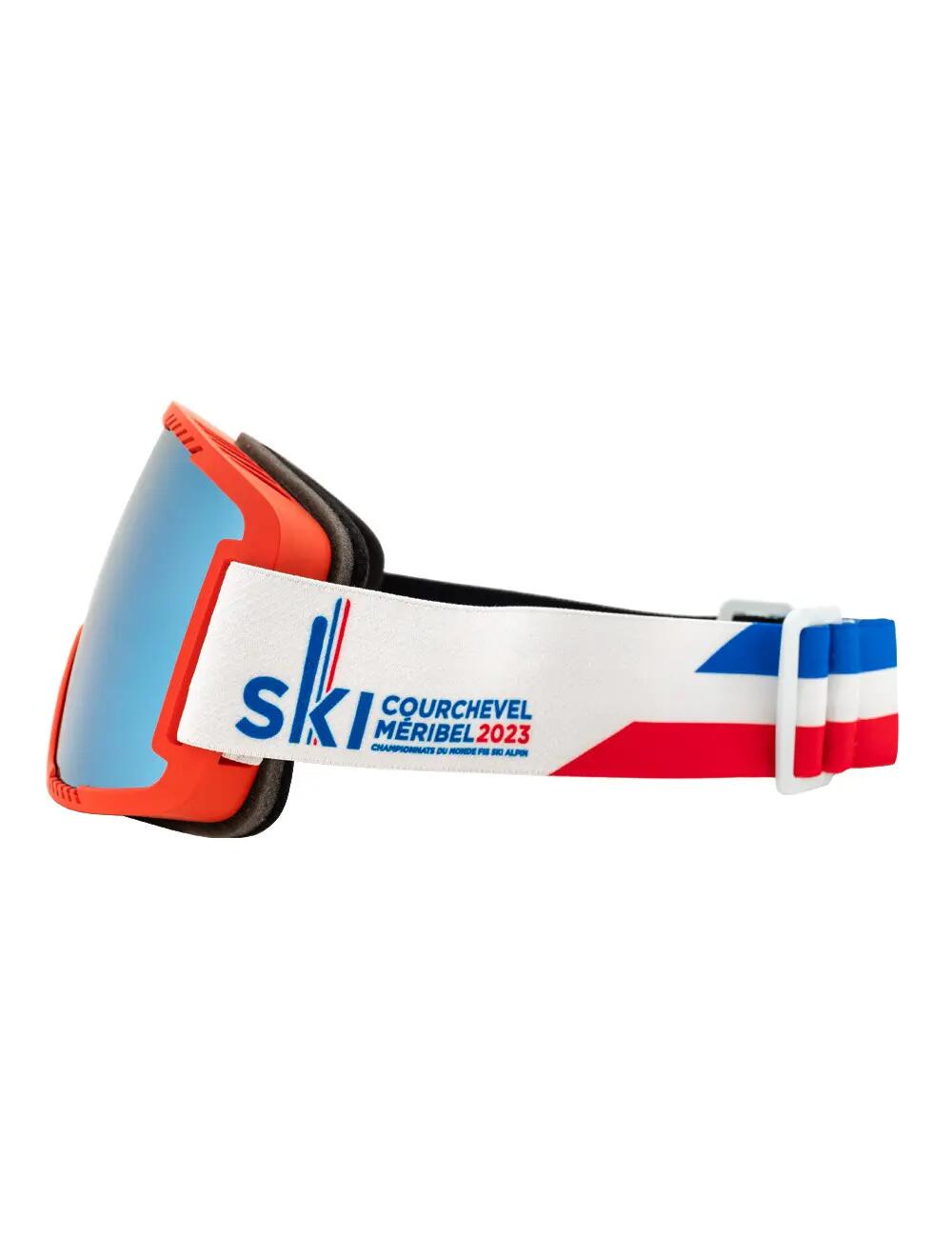 Gogle narciarskie HEAD CONTEX BLUE Courchevel Meribel 2/3