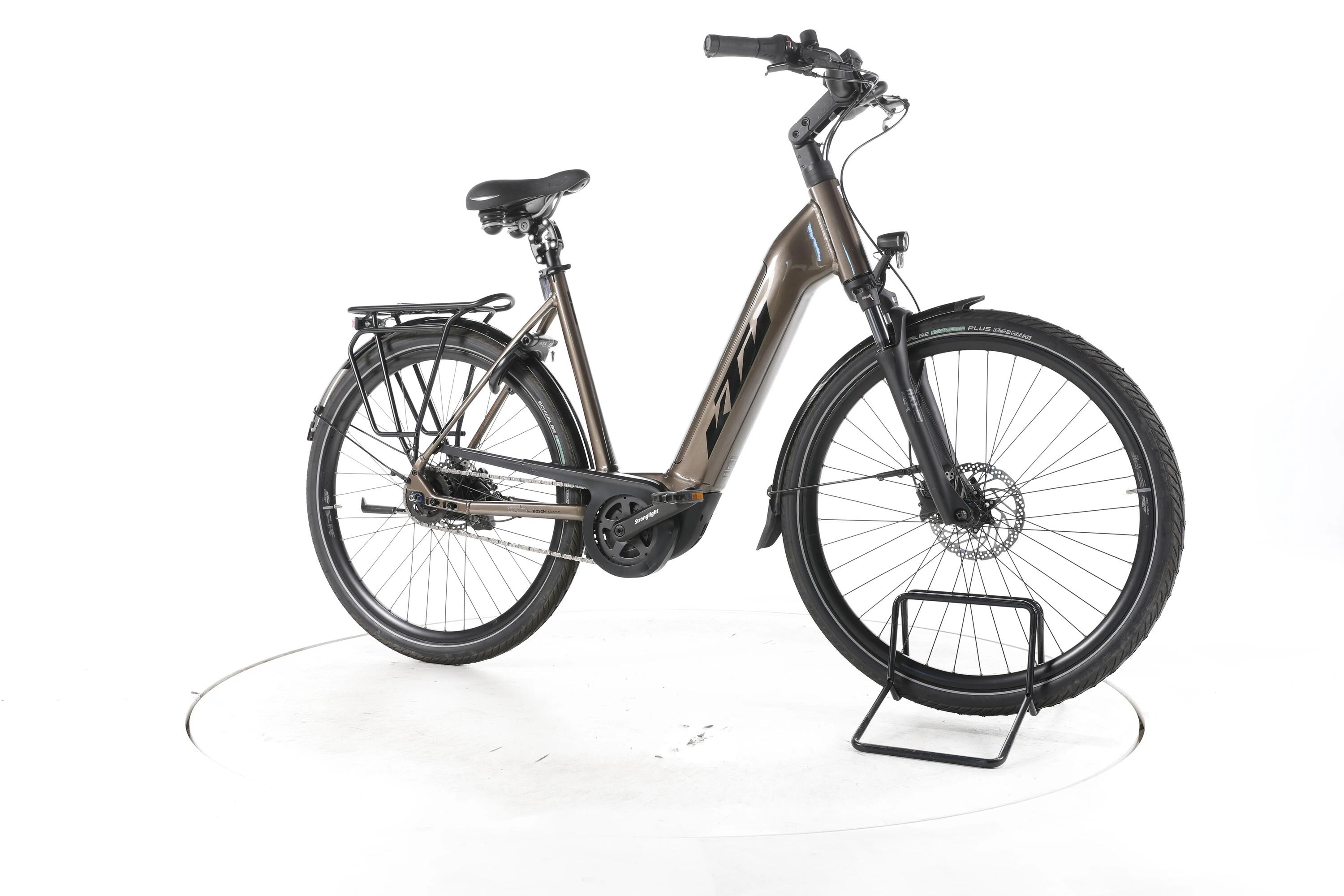 Tweedehands - KTM Macina City P610 RT City E-Bike Lage instap - Goed 2/7