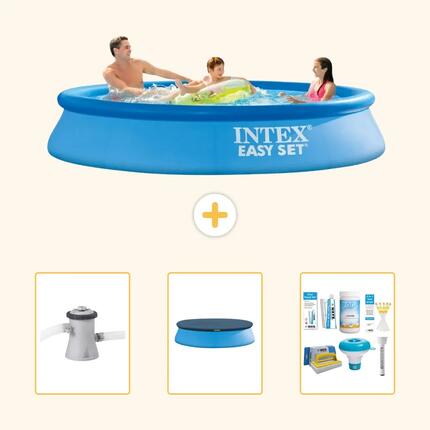 Piscine Easy Set Ronde - 305x61 cm - 4-pièces S22403