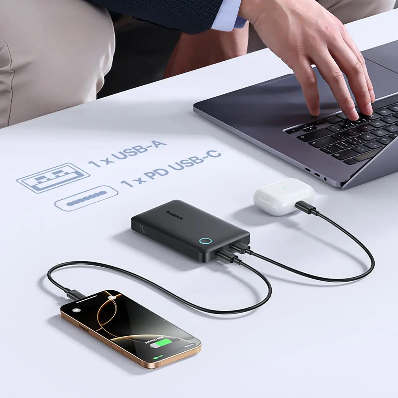 Powerbank Baseus 10000mAh 15W 4/7