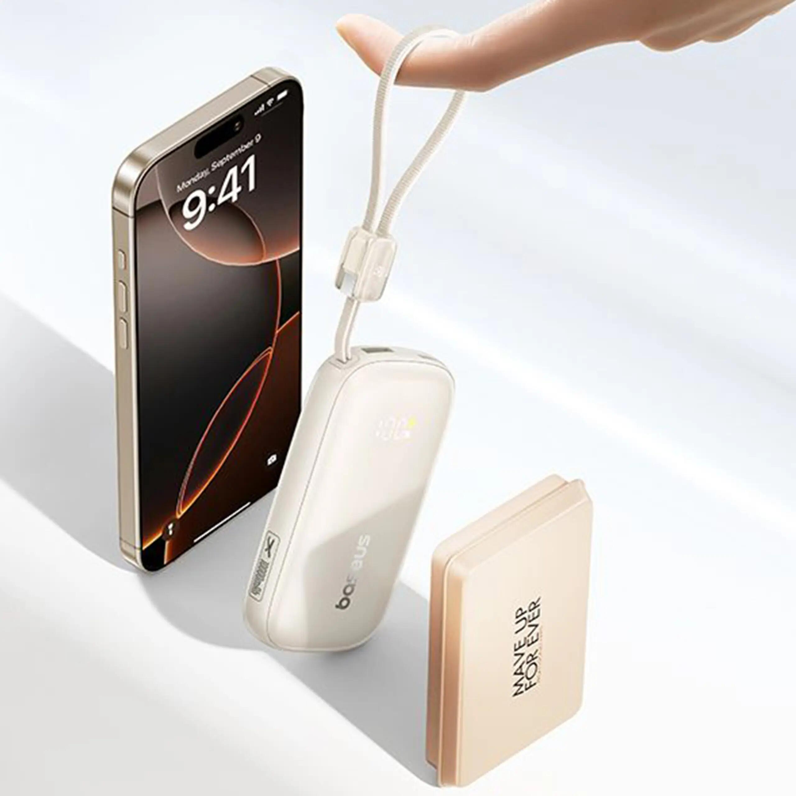 Powerbank Baseus 10000 mAh 45W kabel USB-C/ lightning 5/7