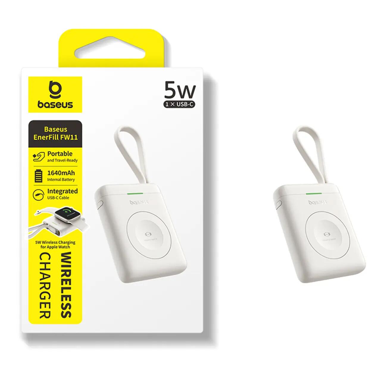Powerbank Baseus do Apple Watch 1–10 se se 2 ultra ultra 2 5W 6/7