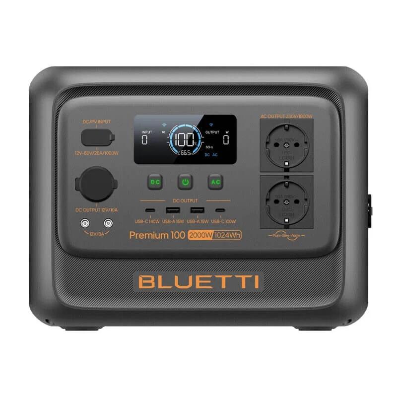 BLUETTI Premium 100 V2 1024Wh gerador solar LiFePO4 para camping,reserva casa 3/6