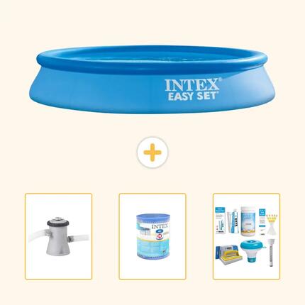 Piscine Easy Set Ronde - 305x61 cm - 4-pièces S22381