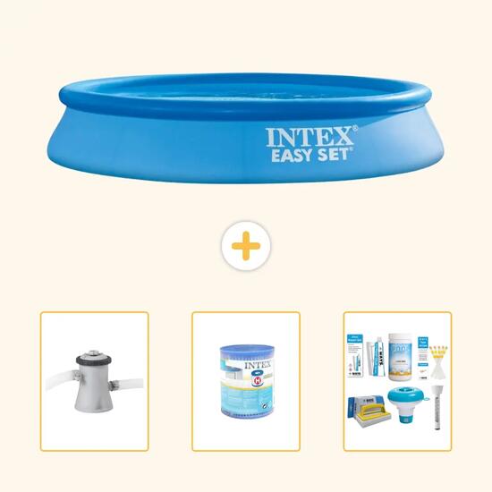 Piscine Easy Set Ronde - 305x61 cm - 4-pièces S22381