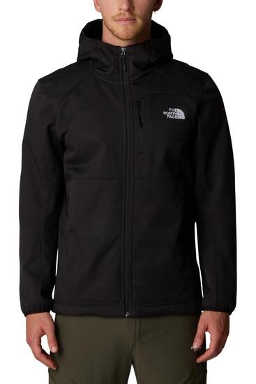 Jas - Outdoor - Heren - Quest - Softshell, winddicht, fleecevoering - Zwart