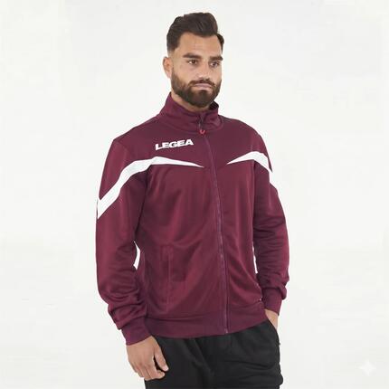 Veste de sport en piqué avec fermeture zippée Salvador