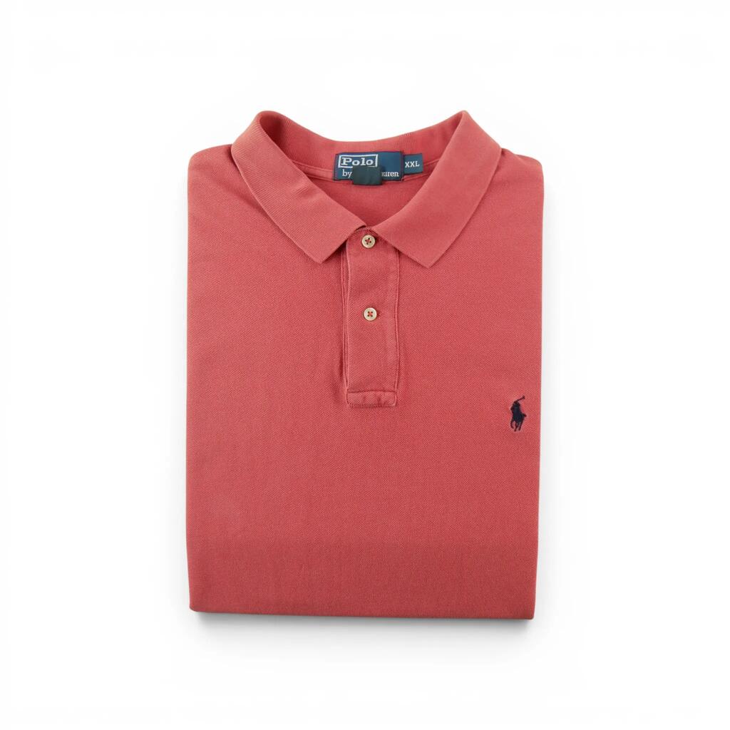 Second life - Men's Orange Short Sleeve Polo Polo Ralph Lauren - Good