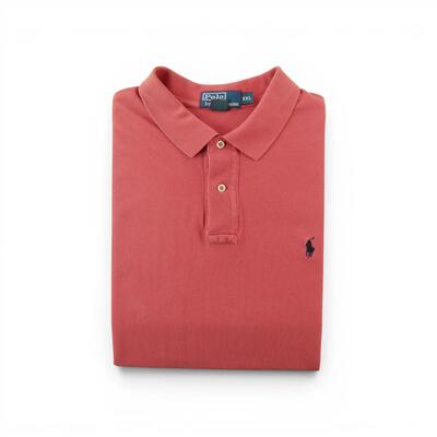 Tweedehands - polo ralph lauren korte mouwen polo heren oranje - goede staat
