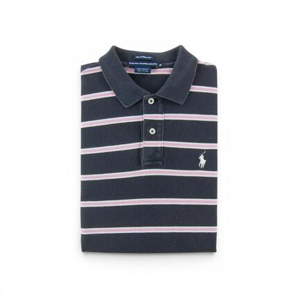 Seconde vie - Polo manches courtes Femme Noir - Très bon état
