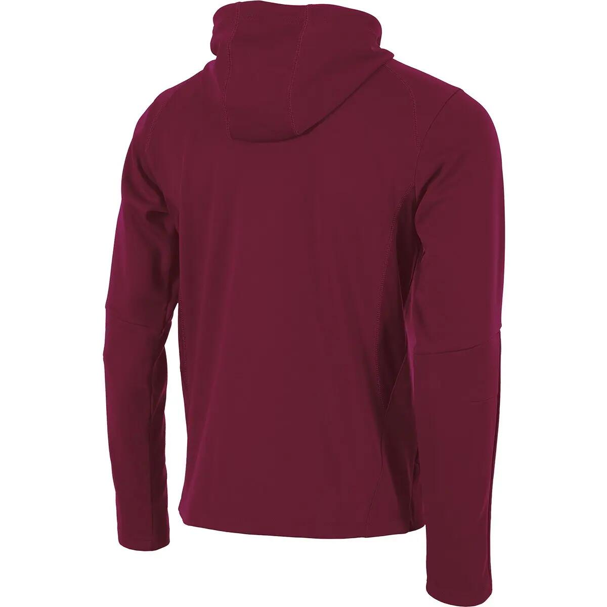 Veste zippée à capuche - Sportswear homme - Regular fit - Reece Shift - Bordeaux 5/5