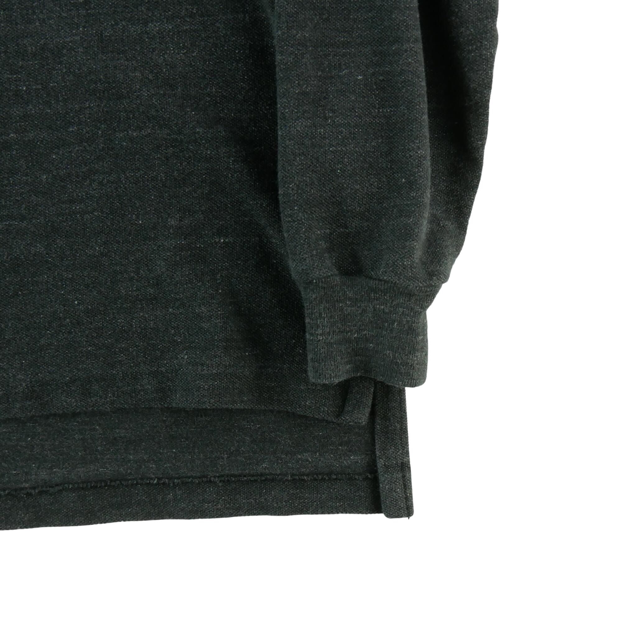 Tweedehands - Poloshirt lange mouwen heren zwart Polo Ralph Lauren - Als nieuw 4/6