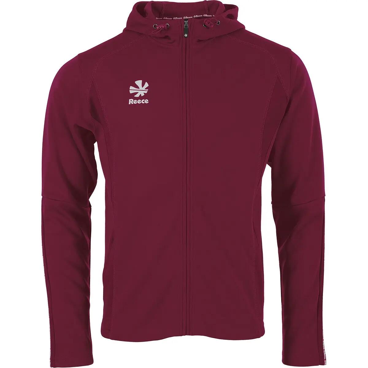 Veste zippée à capuche - Sportswear homme - Regular fit - Reece Shift - Bordeaux 2/5
