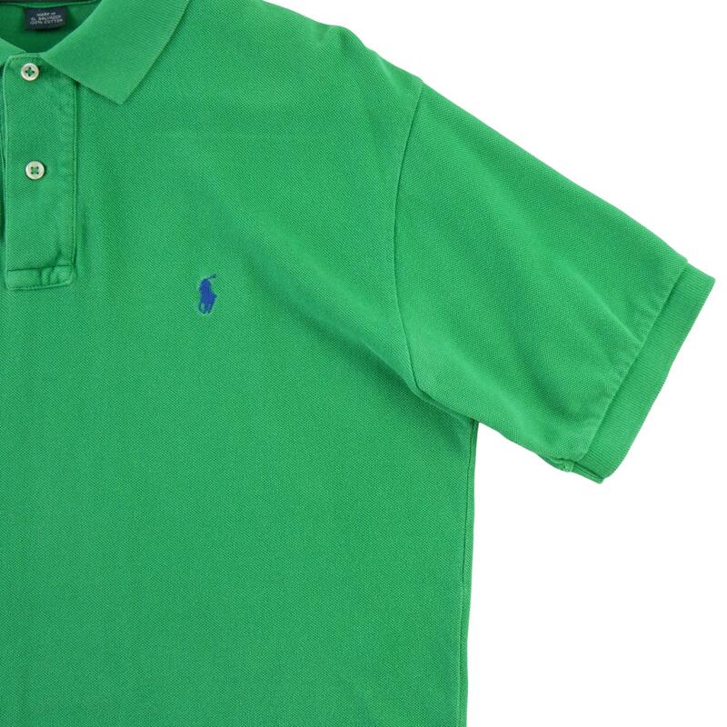 Second life - Polo Polo Ralph Lauren bărbați mânecă scurtă verde - Foarte bun