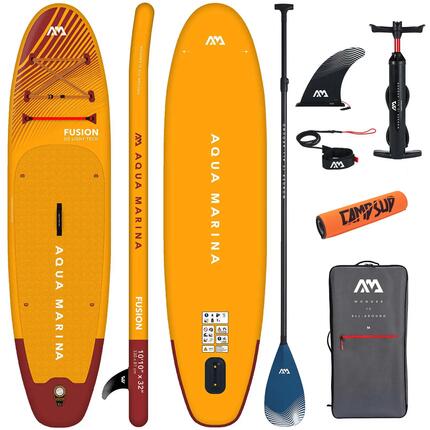 Deska do pływania SUP Aqua Marina Fusion 330 cm BT-23FUP CARBON + BOJKA