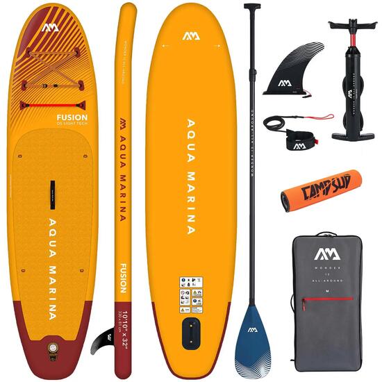 Deska do pływania SUP Aqua Marina Fusion 330 cm BT-23FUP CARBON + BOJKA