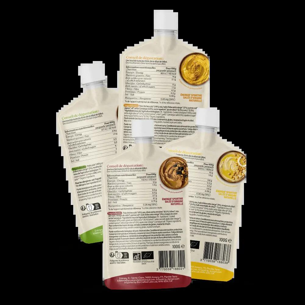 Yanaa Starter Kit - Purée Énergétique Salée Yanaa - 8 x 100 g 13/16