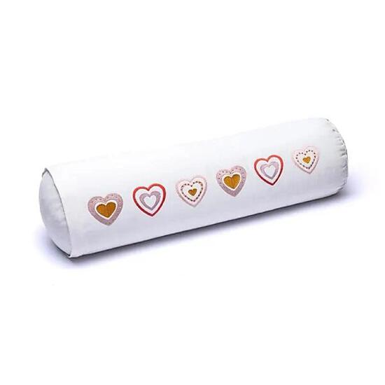 Bolster / Wałek do jogi Hearts bawełna organiczna OCS
