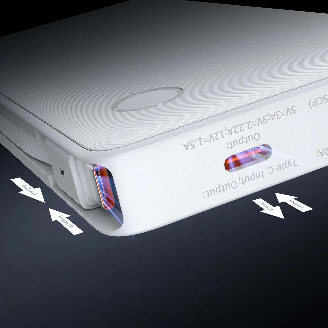 Powerbank Baseus 10000 mAh 22,5W USB-C lightning 6/7