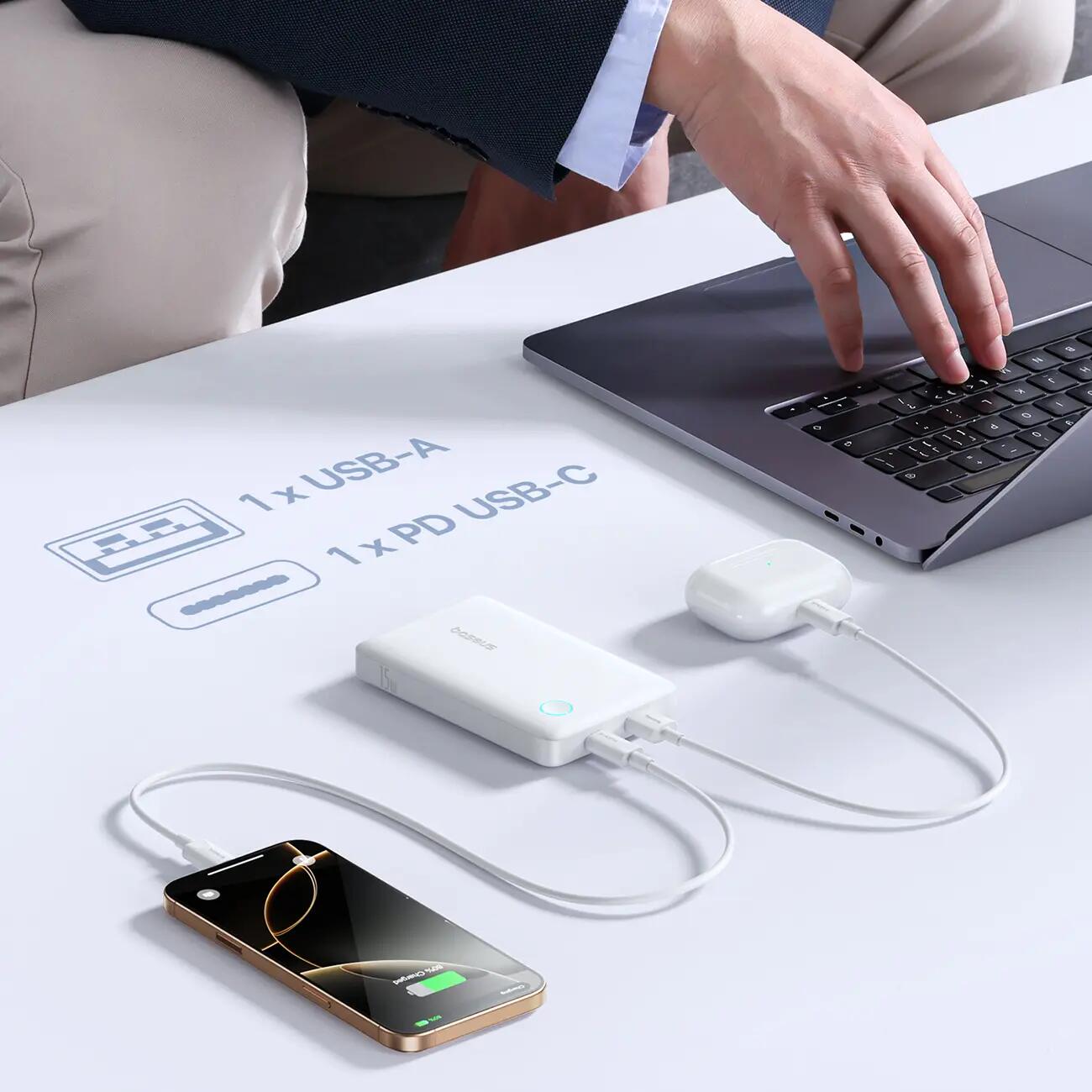 Powerbank Baseus 10000mAh 15W 4/7