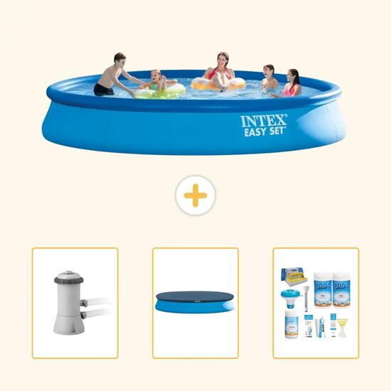 Easy Set Zwembad Rond - 457x84 cm - 4-delig S22424
