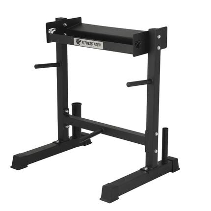 Support multifonction pour disques, barres et haltères Rangement - Fitness Tech