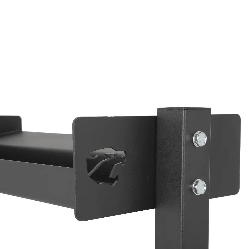 Soporte Multifunción para Discos, Barras y Mancuernas  Almacenaje - Fitness Tech 6/8