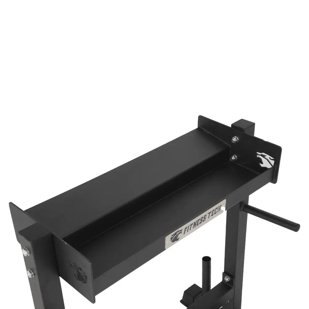 Soporte Multifunción para Discos, Barras y Mancuernas  Almacenaje - Fitness Tech 2/8