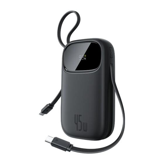 Powerbank Baseus 20000mAh 45W wbudowane kable USB-C