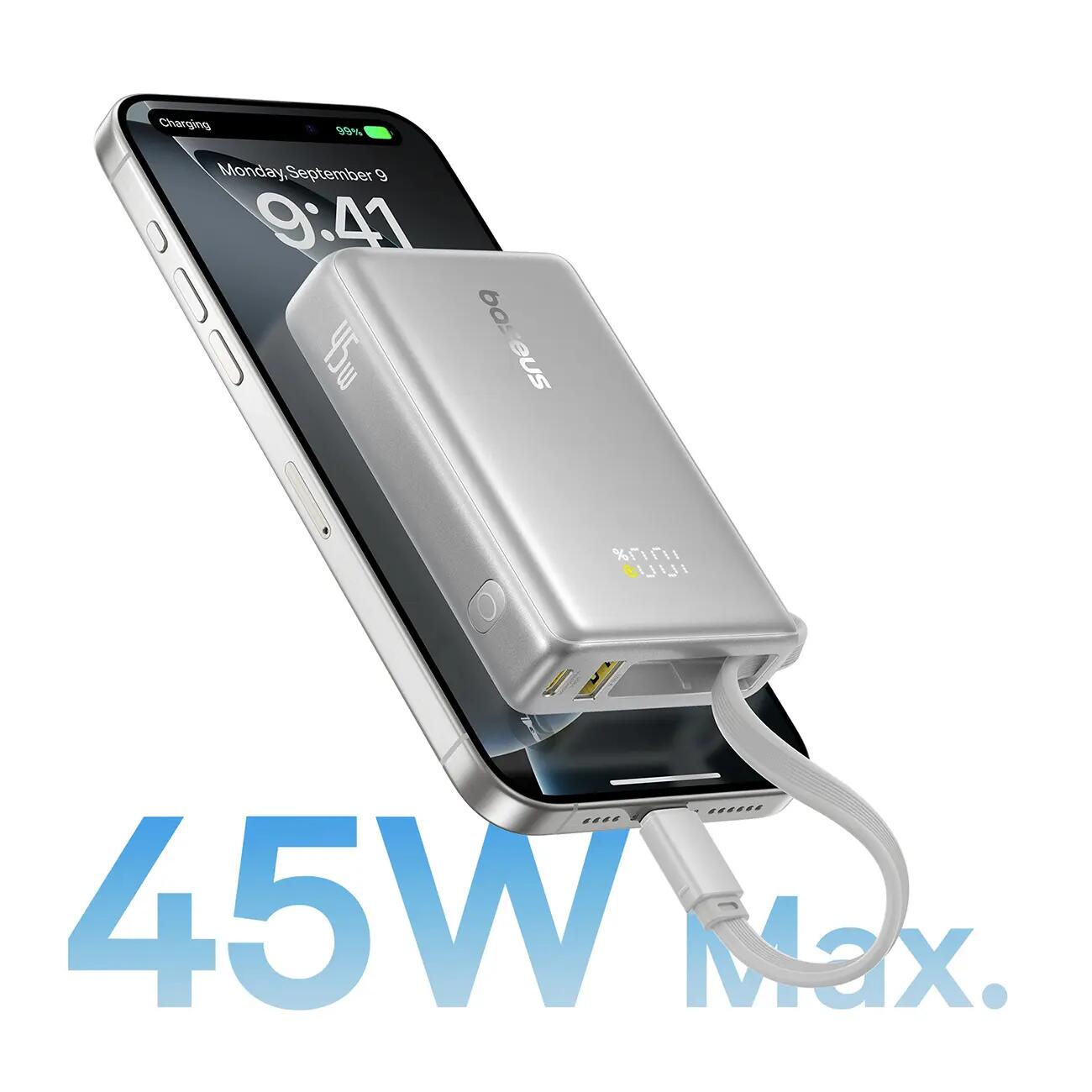 Powerbank Baseus 10000mAh 45W 3/7