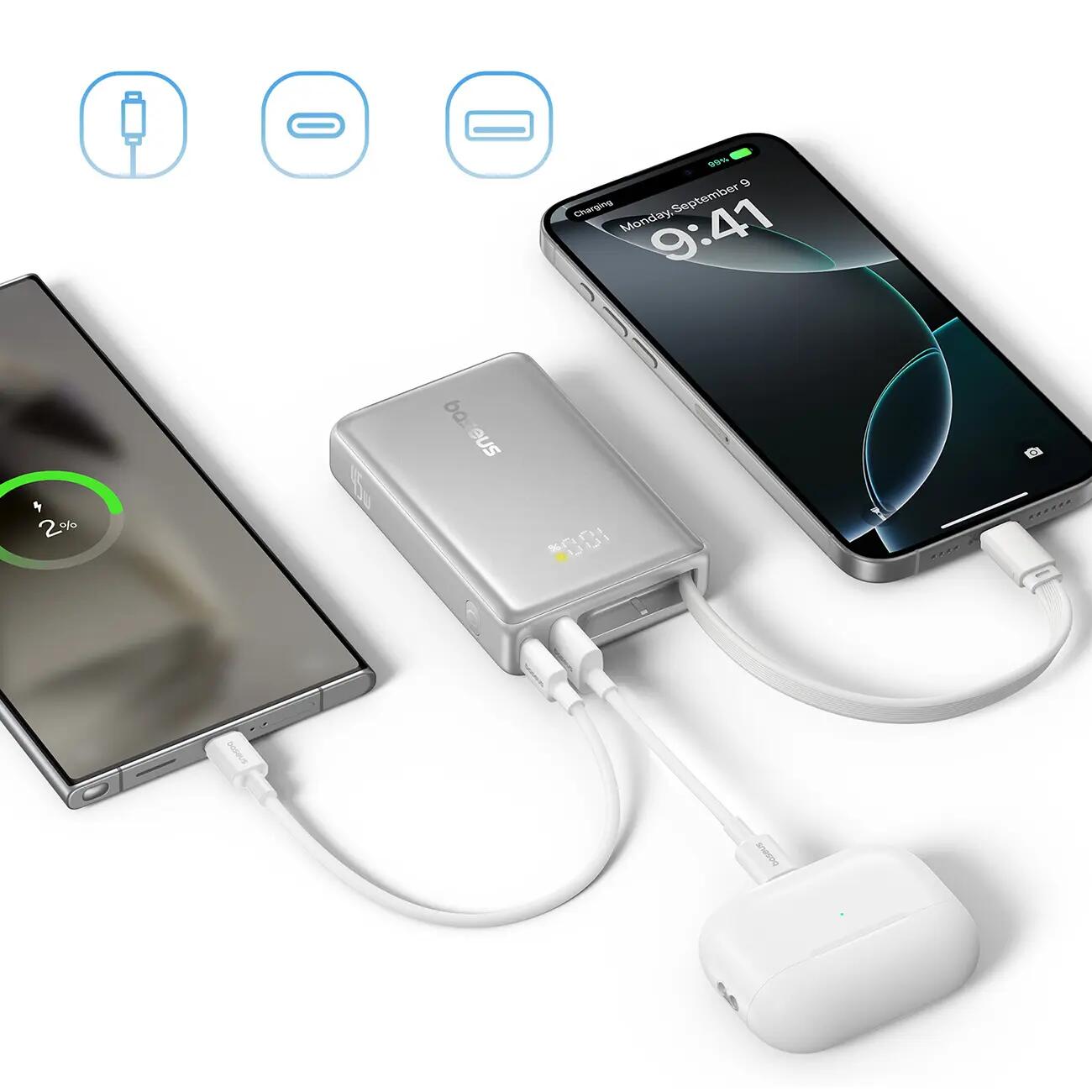 Powerbank Baseus 10000mAh 45W 2/7
