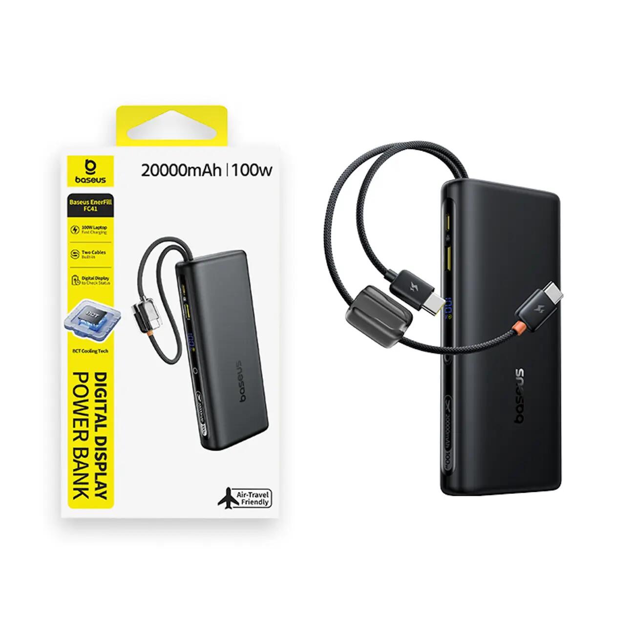 Powerbank Baseus 20000 mAh 100W USB-C 7/7