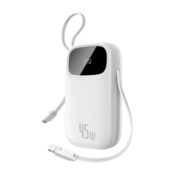 Powerbank Baseus 10000 mAh 45W z kablem USB-C lightning