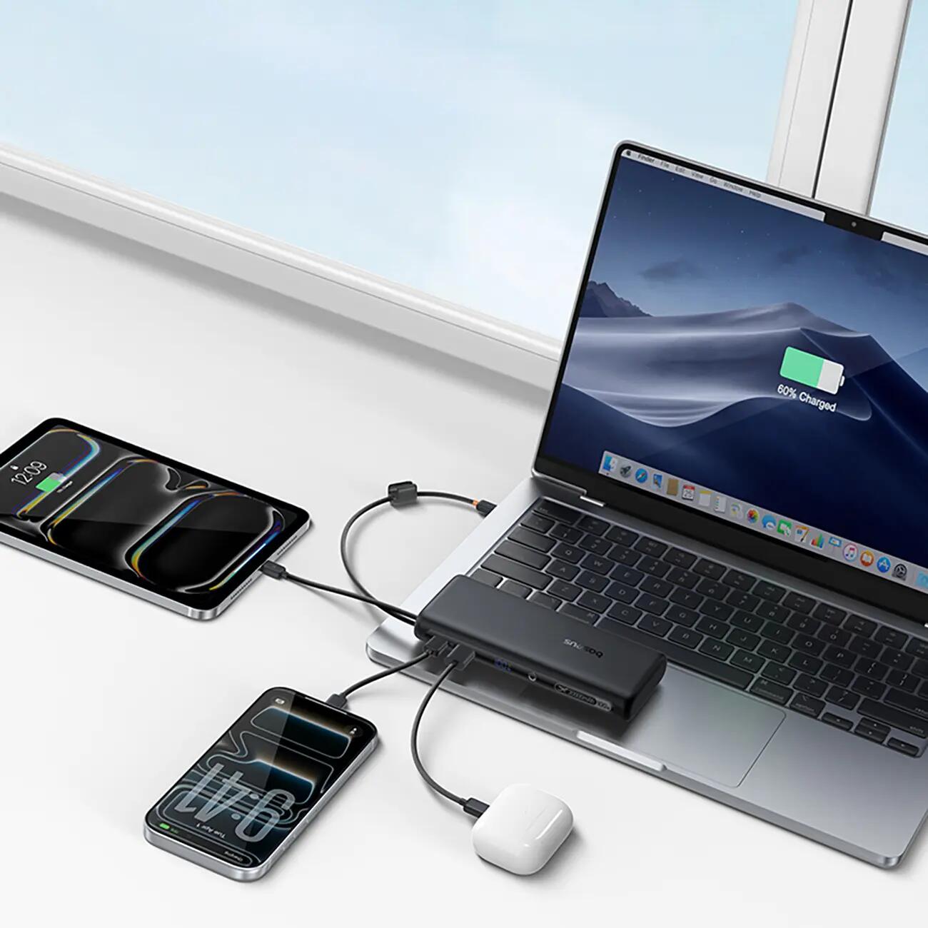 Powerbank Baseus 20000 mAh 100W USB-C 2/7