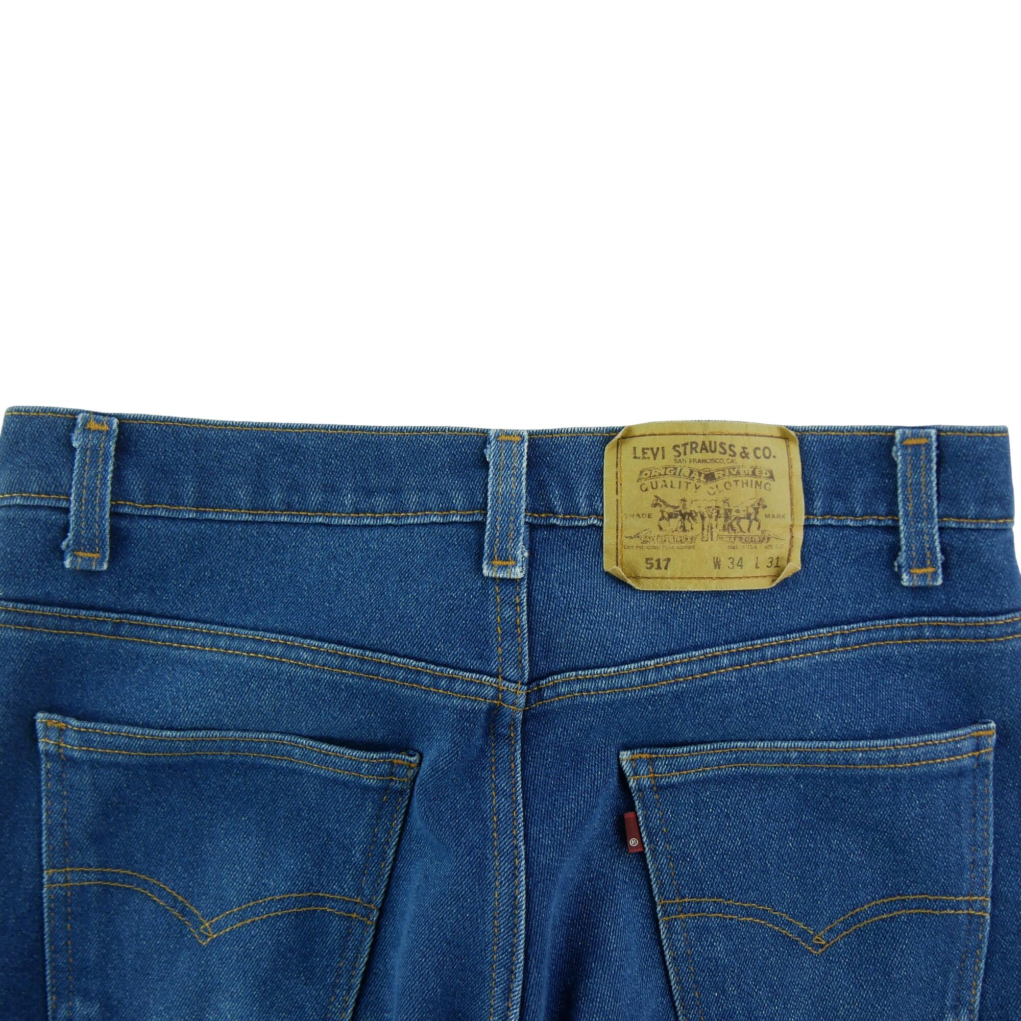 Second hand - Jeans Uomo W34/L31 Levi Strauss 517 Vintage Y2K - Stato buono 6/7