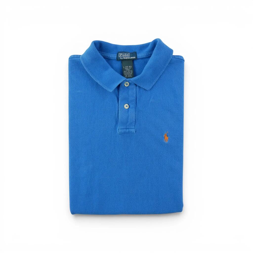 Second life - Polo Ralph Lauren Men's Short Sleeve Polo Blue - Very good