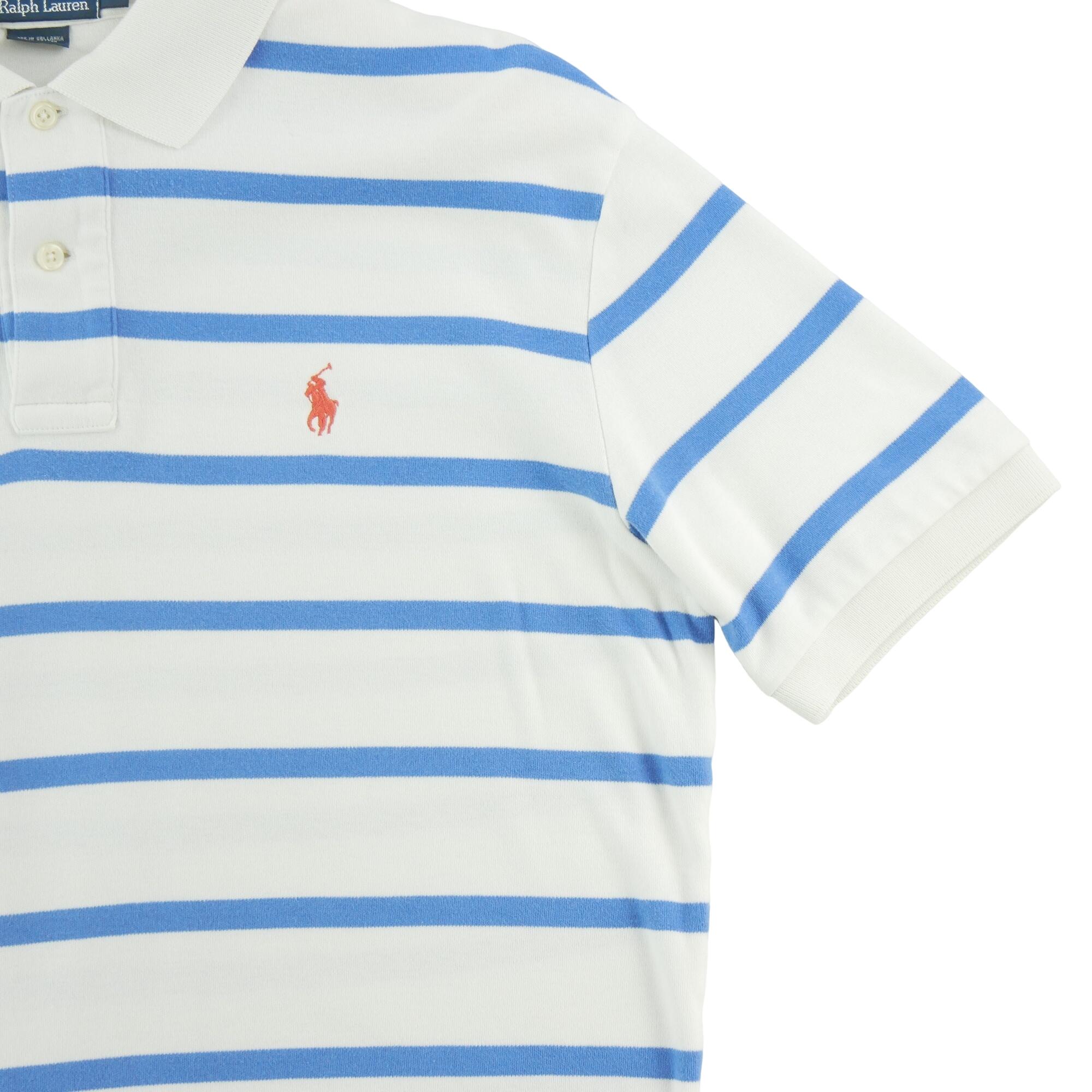Second hand - Polo Ralph Lauren uomo manica corta bianca - Stato buono 7/7