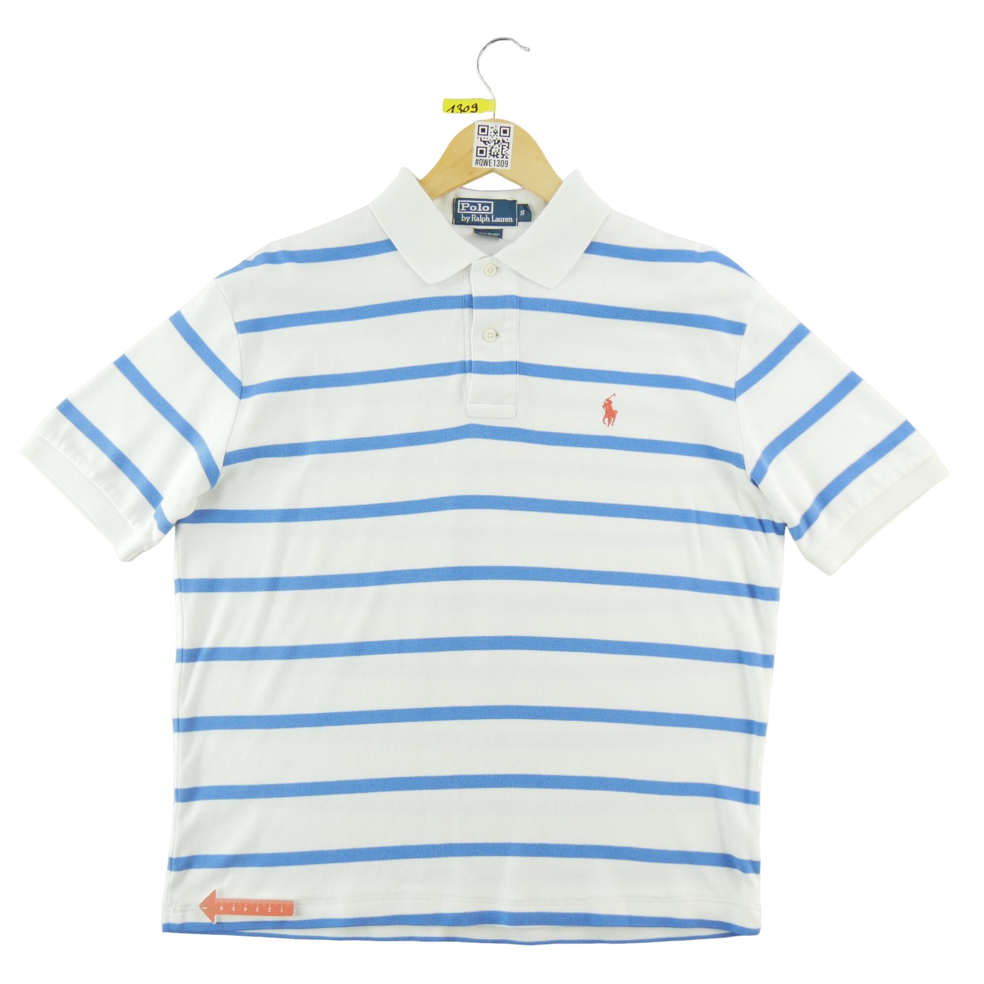 Second hand - Polo Ralph Lauren uomo manica corta bianca - Stato buono 4/7