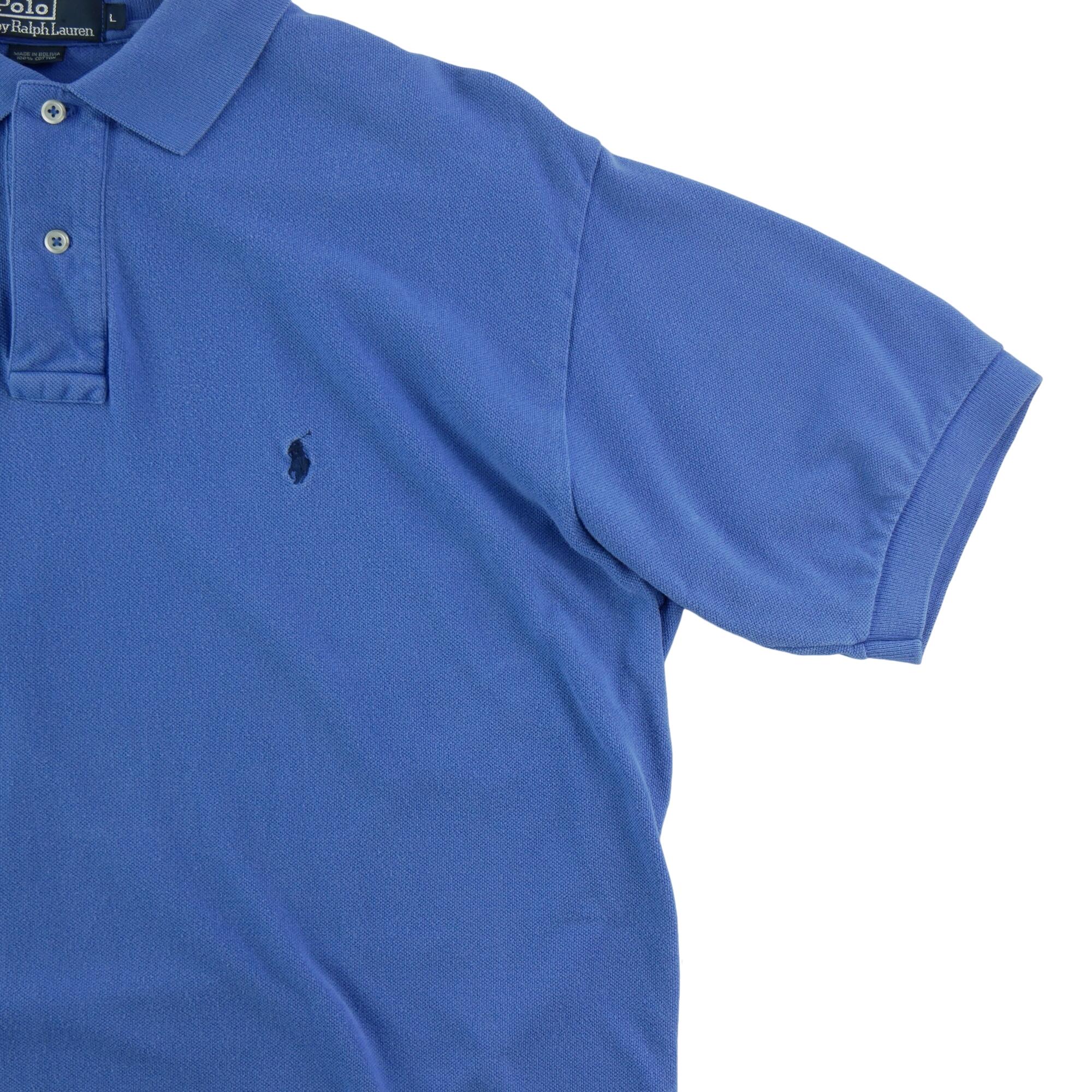 Second hand - Polo maniche corte uomo blu - Stato molto buono 4/7