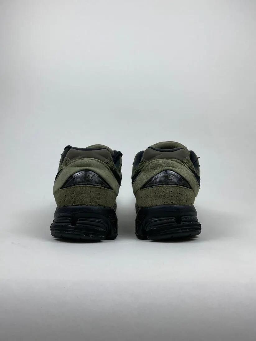 Reconditionné NEW BALANCE Baskets Homme, 2002R, Kaki Très Bon État 3/4
