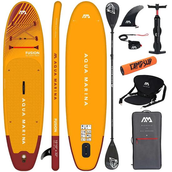 Deska do pływania SUP Aqua Marina Fusion 330 cm BT-23FUP COMBO + BOJKA