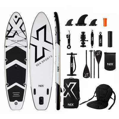 11" opblaasbaar sup-board wit premium pack