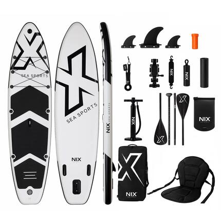 Planche de paddle gonflable 11" blanche Pack Premium