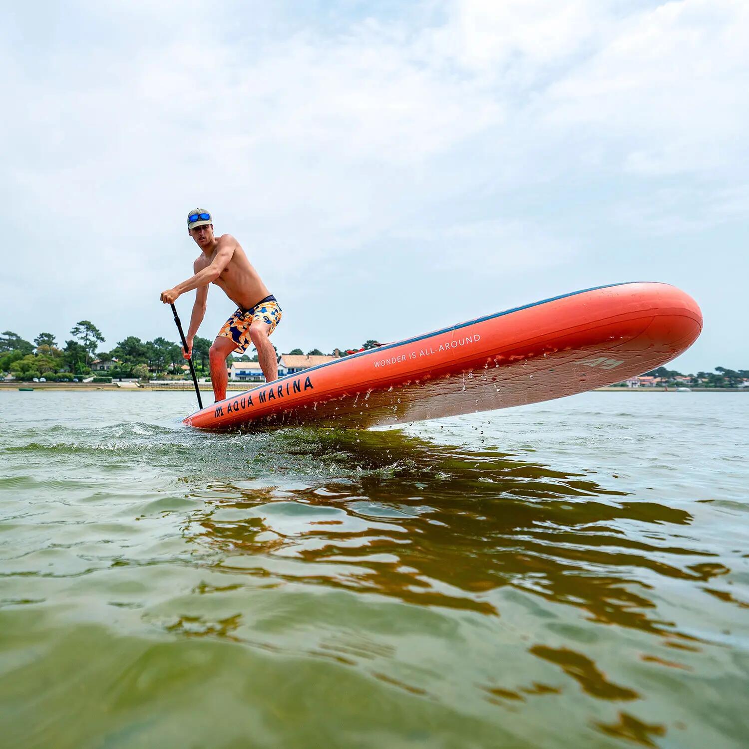 Deska SUP Aqua Marina Atlas 12'0" Sky Glider BT-23ATP + Dual-Tech + Bojka 14/15