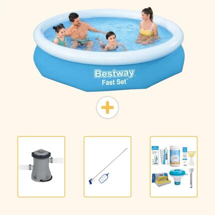 BESTWAY Piscina Bestway Fast Set Redonda - 305x66 cm - 4-piezas S22637
