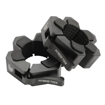 Verrouillage en aluminium pour barre olympique 50 mm – Fitness Tech – Rapide