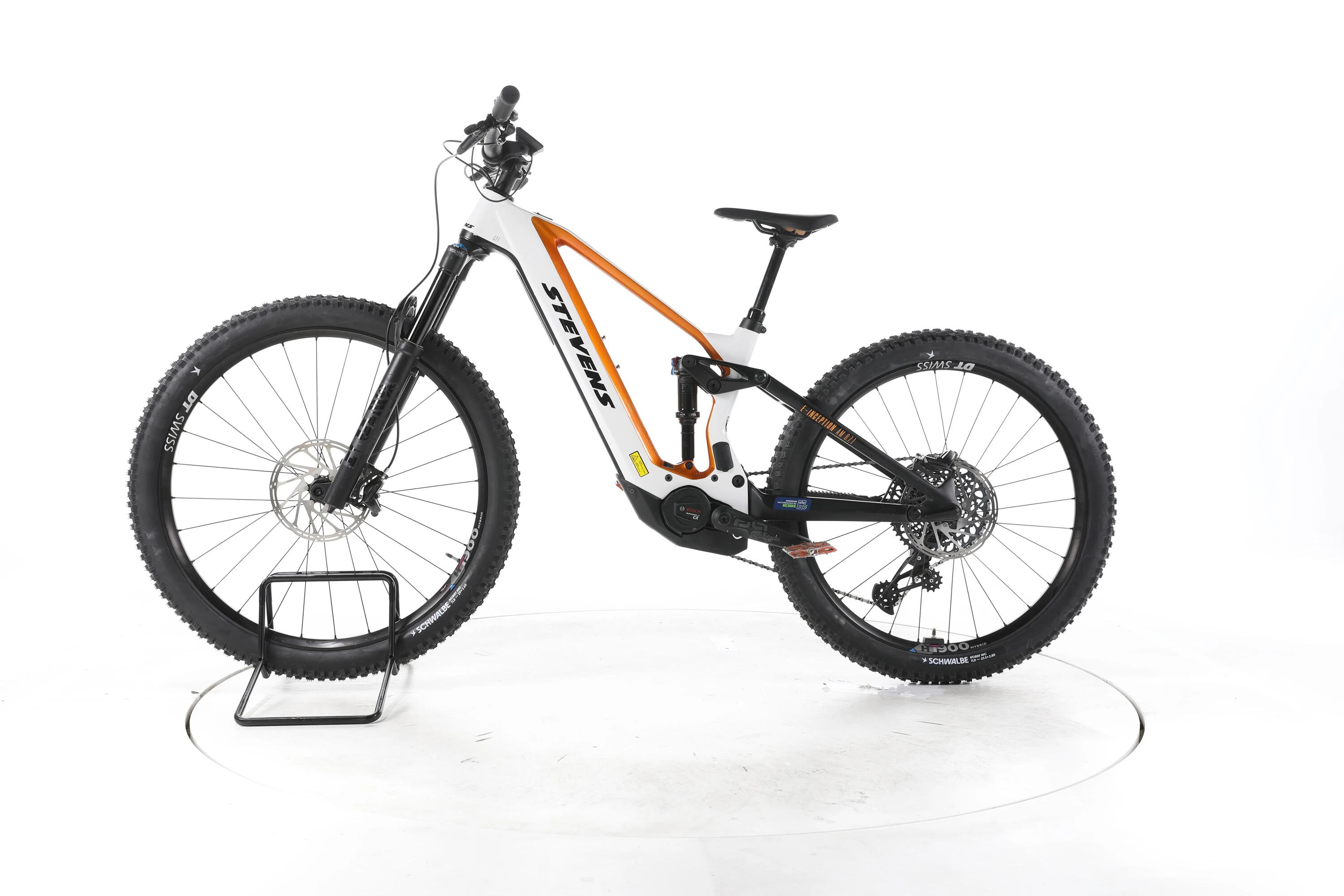 Tweedehands - Stevens E-Inception AM 8.7.1 GTF E-Bike Fully Carbon - Zeer goed 6/7