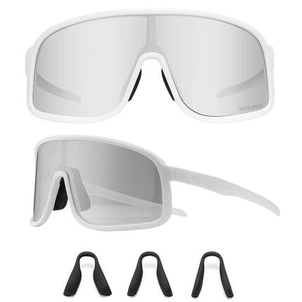 ROCKBROS Photochrome Sonnenbrille Winddichte Outdoor Fahrrad Sportbrille