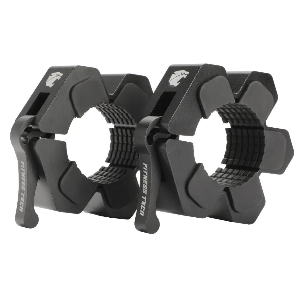 Cierre de Aluminio Barra Olímpica 50mm Fitness Tech - Palanca Rápida 2/6