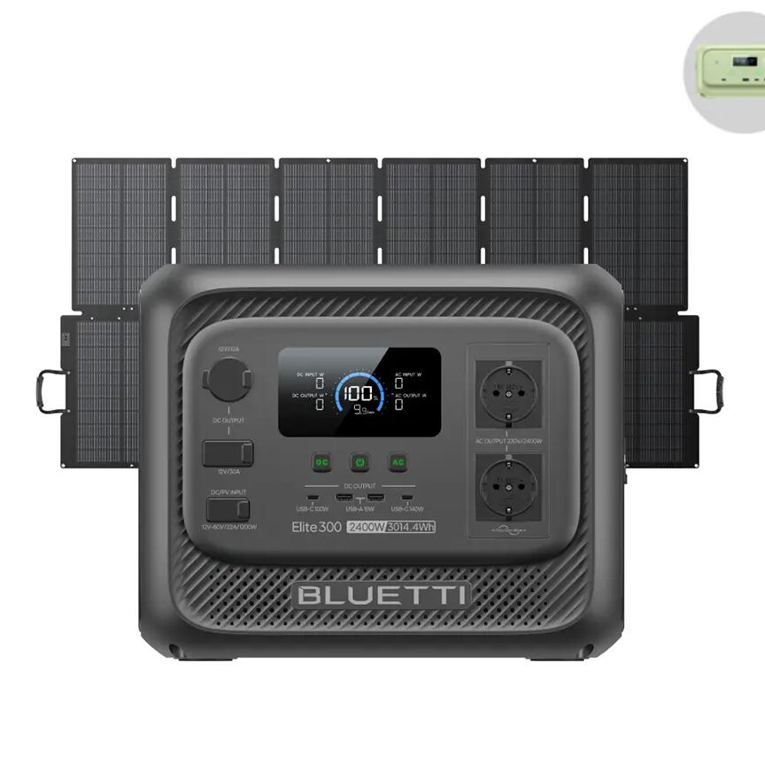 Преносима електроцентрала Elite 300+500W BLUETTI 3014Wh за къмпинг и дома